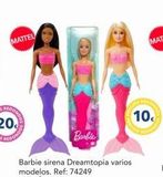 Oferta de Barbie sirena  en Tiendas MGI