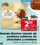 Oferta de Helados Ferrero Rocher por 4,79€ en Dia