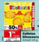 Oferta de Galletas Dinosaurus Artiach por 3,49€ en Dia