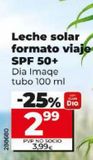 Oferta de Leche solar por 2,99€ en Dia