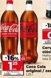 Oferta de Refresco de cola Coca-Cola por 1,25€ en Dia