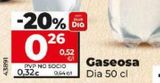 Oferta de Gaseosa Dia por 0,26€ en Dia