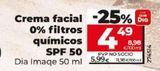 Oferta de Crema facial Dia por 4,49€ en Dia