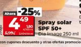 Oferta de Spray solar Dia por 4,49€ en Dia