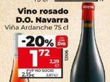 Oferta de Vino rosado por 1,72€ en Dia