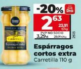 Oferta de ESPARRAGOS CORTOS EXTRA por 2,63€ en Dia