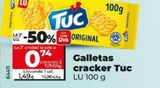 Oferta de GALLETAS CRACKER TUC por 1,49€ en Dia