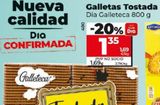 Oferta de GALLETAS TOSTADA por 1,35€ en Dia