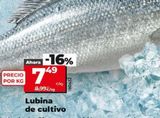 Oferta de Lubina por 7,49€ en Dia