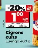 Oferta de Garbanzos Luengo por 1,35€ en Dia