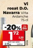 Oferta de Vino rosado por 2,15€ en Dia
