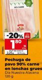 Oferta de Pechuga de pavo Dia por 2,25€ en Dia