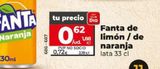 Oferta de Fanta naranja fanta por 0,72€ en Dia