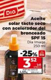 Oferta de Aceite solar Dia por 4,69€ en Dia