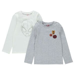 Oferta de Orchestra          Juego de 2 camisetas interiores con estampados y parches ©Marvel Spiderman por 3€ en Orchestra