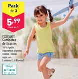 Oferta de Camiseta de tirantes pocopiano por 5,99€ en ALDI
