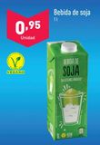 Oferta de Bebida de soja por 0,95€ en ALDI