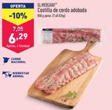Oferta de Costillas de cerdo por 6,29€ en ALDI