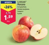 Oferta de Manzanas por 1,59€ en ALDI