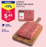 Oferta de Carne picada por 5,45€ en ALDI