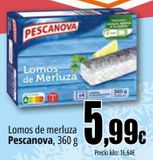 Oferta de Lomos de merluza Pescanova por 5,99€ en Unide Market