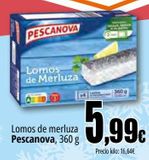 Oferta de Lomos de merluza Pescanova por 5,99€ en Unide Market