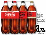 Oferta de Refresco original, zero o zero zero Coca-Cola por 3,72€ en Unide Market