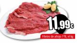 Oferta de Filetes de añojo 1ª B por 11,99€ en Unide Market