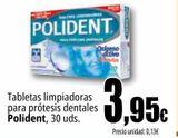 Oferta de Tabletas limpiadoras para prótesis dental polident por 3,95€ en Unide Market
