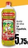 Oferta de Aceite de oliva La Española por 5,75€ en UDACO
