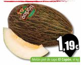 Oferta de Melón piel de sapo El Copón por 1,19€ en Unide Supermercados