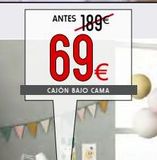 Oferta de Cajón bajo cama  por 69€ en ATRAPAmuebles