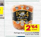 Oferta de Pechuga de pavo braseada elpozo en Supermercados Dani