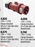 Oferta de Clavijas  por 4,09€ en Cadena88