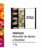 Oferta de 0.00  REVUELTO  DE GAMBAS  FRIPOZO Revuelto de Ajetes y Gambas  1 kg  en Dialsur Cash & Carry
