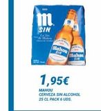 Oferta de Cerveza sin alcohol Mahou en Dialsur Cash & Carry