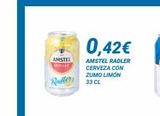 Oferta de AMSTEL  Ridley  0,42€  AMSTEL RADLER CERVEZA CON ZUMO LIMÓN 33 CL   en Dialsur Cash & Carry