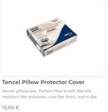 Oferta de Deluse  Belee  Tencel Pillow Protector Cover  Tencel pillowcase. Perlam fiber is soft like silk, resistant like polyester, cool like linen, warm like  13,00 €   por 13€ en Dormitienda