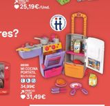 Oferta de Cocina portátil  por 25,19€ en Juguettos