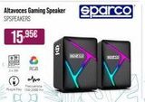 Oferta de Altavoces Gaming Speaker SPSPEAKERS  15.95€  Ast 1xM  RGB apro  Fa Py 150-2000  KD  sparco  por 1595€ en MR Micro