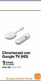 Oferta de Chromecast con Google TV (HD)  1€/mes  24 meses Total: 24€ Libre: 63€  Ve  Orange Smart Home  por 1€ en Orange
