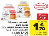 Oferta de Alimento húmedo para gatos GOURMET Revelation  por 3,4€ en Carrefour