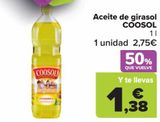 Oferta de Aceite de girasol COOSOL por 2,75€ en Carrefour