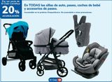 Oferta de En TODAS las sillas de auto, paseo, coches de bebé y accesorios de paseo  en Carrefour