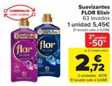 Oferta de Suavizantes FLOR Elixir  por 5,45€ en Carrefour