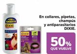Oferta de En collares, pipetas, champús y antiparasitarios DIXIE  en Carrefour