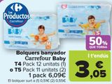 Oferta de Pañales bañador Carrefour Baby T4 o T5  por 6,09€ en Carrefour