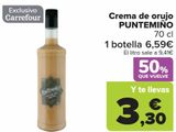 Oferta de Crema de orujo PUNTEMIÑO por 6,59€ en Carrefour