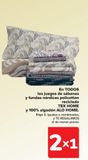 Oferta de En TODOS los juegos de sábanas y fundas nórdicas policotton reciclado TEX HOME y 100% algodón ALO HOME  en Carrefour