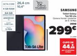Oferta de Tablet Galaxy Tab S6 Lite por 299€ en Carrefour